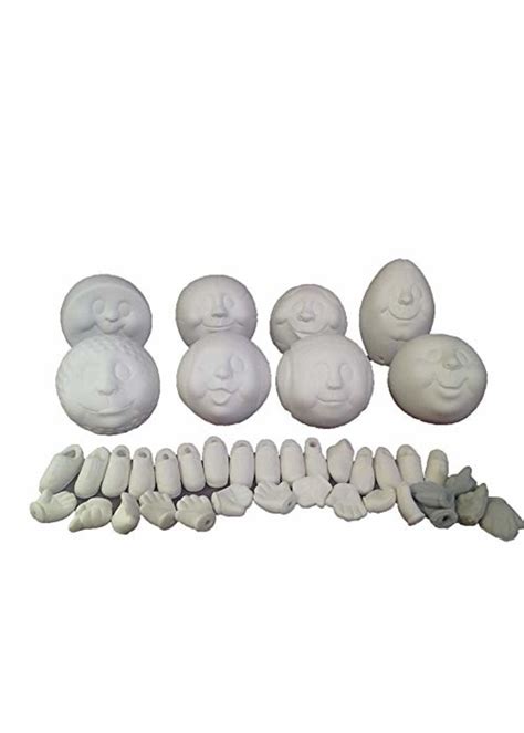 Creative Kreations Ceramics And Ts Sports Noggins 3 Set Of 8 With