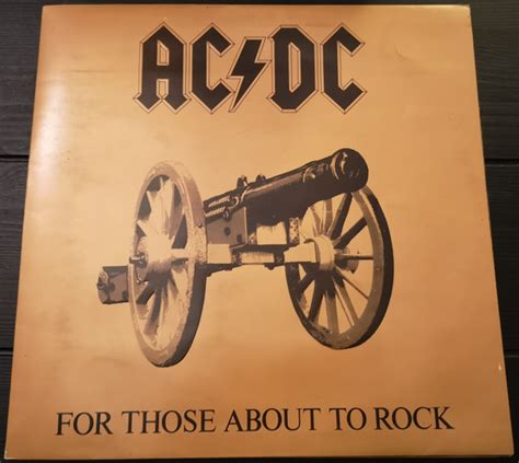 Ac Dc For Those About To Rock We Salute You Gatefold Sleeve