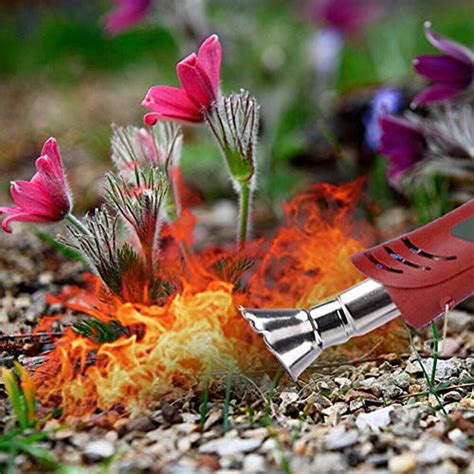Samseed W Electric Weed Burning Killer Wand Tool No Gas Eco Friendly Hot Air Blaster Torch
