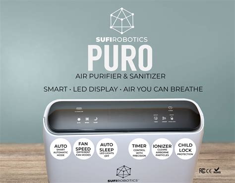 Puro – AIR Purifier – Sufi Robotics