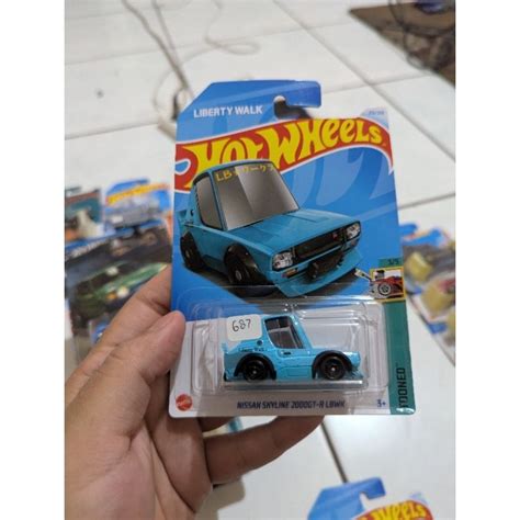 NISSAN HOT WHEELS 風火輪日產天際線 2000GT R LBWK 蝦皮購物