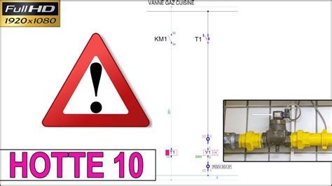 Hotte10 Le câblage électrique et le fonctionnement de cette