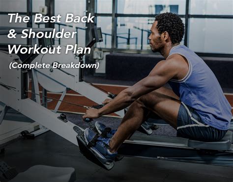 The Best Back Shoulder Workout Plan Complete Breakdown Fitbod