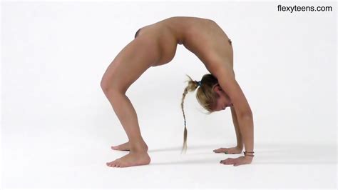 Asya Bulka Hot Ass Gymnast Does Spreads