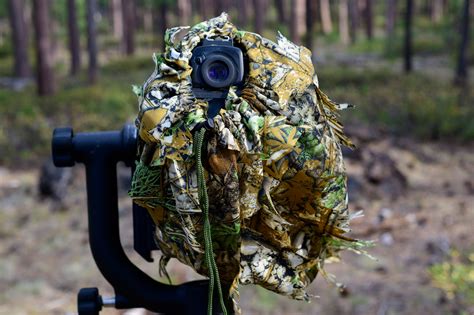 3D Camo Lens Cover – Tragopan Photography Blinds