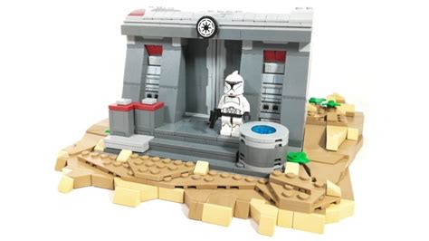 Lego Star Wars Clone Base Moc Youtube