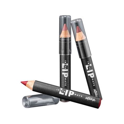 Combo Intense Instalip Mate Nude Rosado Nude E Vermelho Combo Intense Instalip Mate