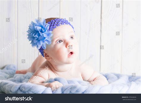 Naked Baby Girl Lying On Soft Stock Photo Shutterstock
