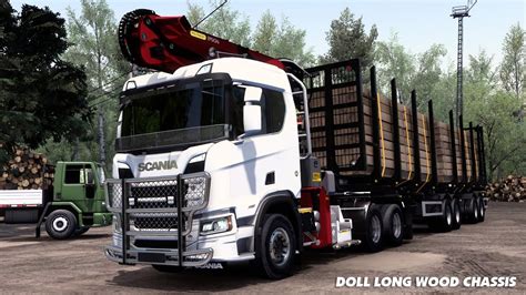 Euro Truck Simulator 2 Scania Next Gen Doll Long Wood Chassis Teklic