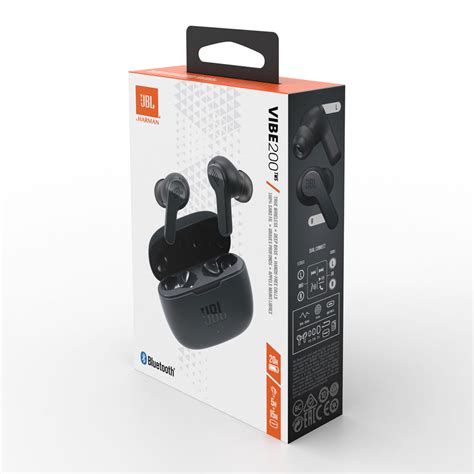 JBL Tune Vibe 200 True Wireless Earphones - Black – C2 Wireless - Boost