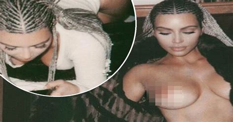 Kim Kardashian S Naked Instagram Pictures Cause Controversy And Debate Among Fans From The