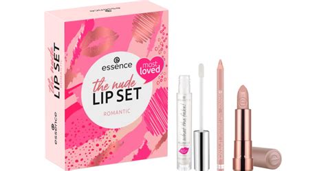 Essence The Nude Lip Set Lote De Regalo Para Labios Romantic Notino Es