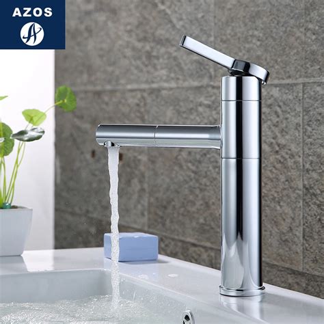 Modern Bathroom Faucet Pull Out Single Handle Swivel Spout Vessel Sink Mixer Tap Chrome Polish 2