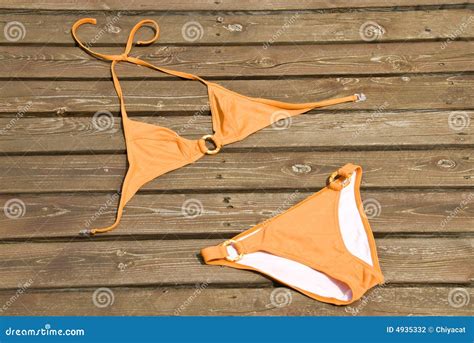Orange Bikini Stock Photo CartoonDealer