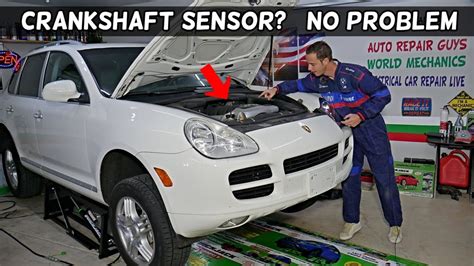 Porsche Cayenne Crankshaft Position Sensor Location Replacement