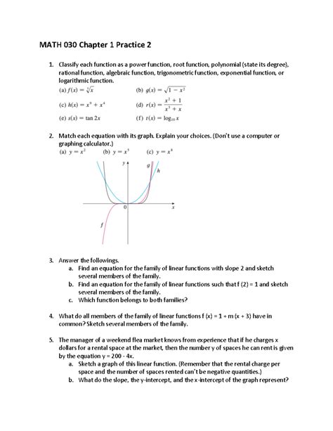 Math 030 Chapter 1 Practice 2 Math 030 Chapter 1 Practice 2 Classify