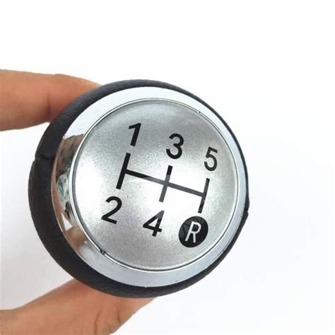 Cadeau 5 Speed Silver Pommeau De Levier De Vitesse Pour TOYOTA AVENSIS