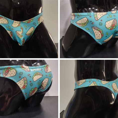 Mens Half Back Bikini Etsy