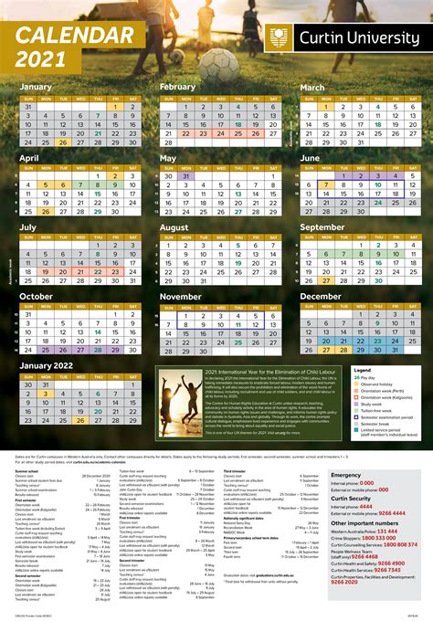 Curtin University Calendar Winna Kamillah