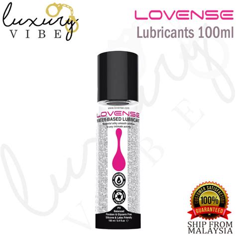 Lovense Lubricant Water Based Lube Ml Sex Gel Lazada