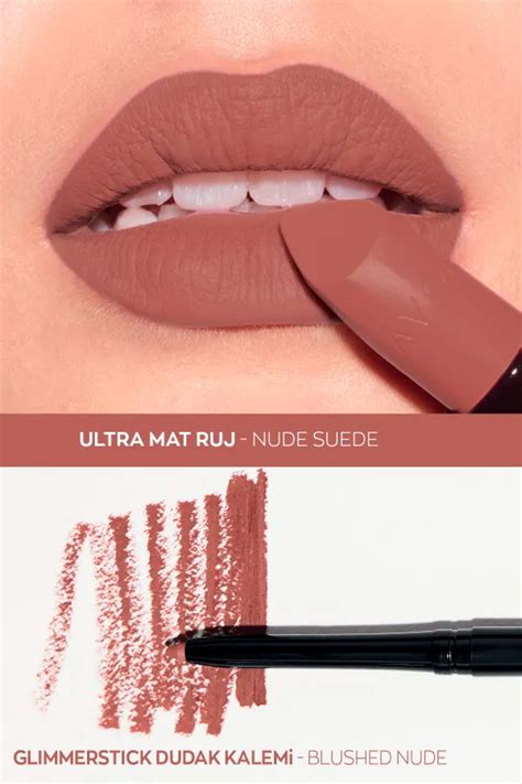 Avon Glimmerstick Asans Rl Dudak Kalemi Blushed Nude Li Lovider Cep Aynas Hediye