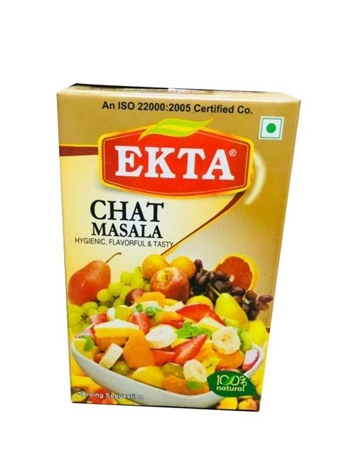 Ekta G Chat Masala Packaging Type Box At Kg In New Delhi