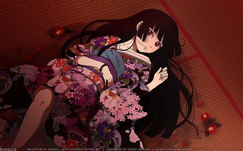 Jigoku Shoujo Ai Enma Hell Girl Hd Wallpaper Pxfuel