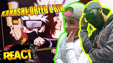 REACT Rap do Kakashi Obito e Rin Naruto NINJAS MERECEM PERDÃO