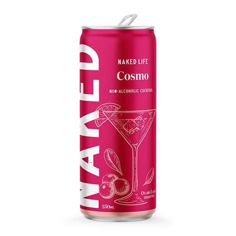 Naked Life Non Alcoholic Spirits Cosmopolitan From Australia Winner Of Silver Medal At The USA