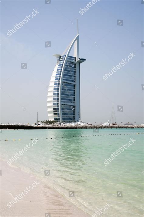 Burj Al Arab Luxury Hotel On Editorial Stock Photo - Stock Image ...