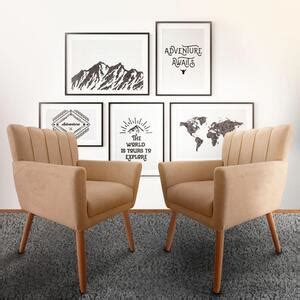 Kit Poltrona Cec Lia Decora O Sala Escrit Rio Nude Leroy Merlin