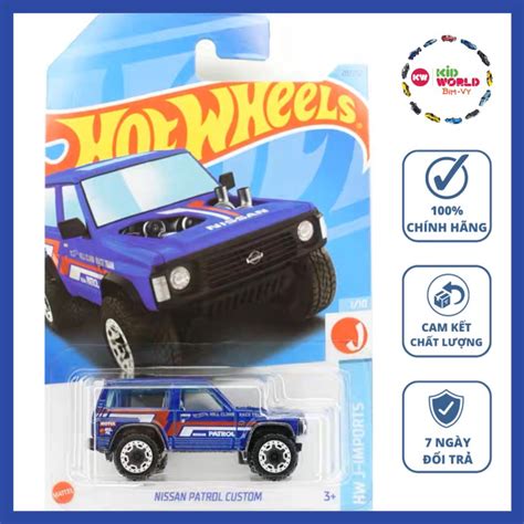 Xe M H Nh Hot Wheels Basic B N T I Nissan Patrol Custom Hkk Shopee Vi T Nam
