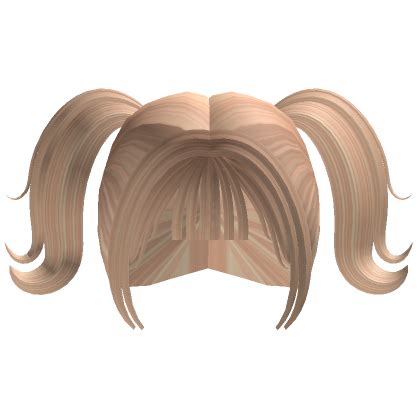 Blonde Aesthetic Kawaii Bangs Pigtails Roblox Item Rolimon S
