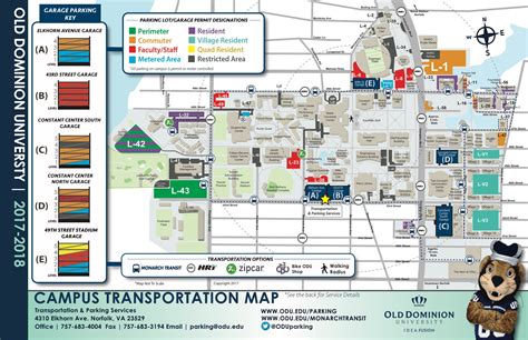 Old Dominion Campus Map Gennie Clementine