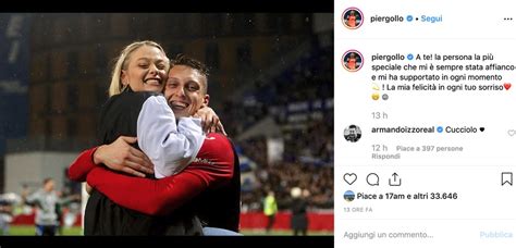 Pierluigi Gollini E Giulia Provvedi L Annuncio Su Instagram Del