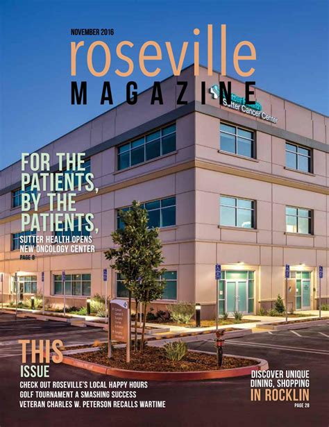 2016 11 November Roseville Magazine By Brehm Communications Issuu