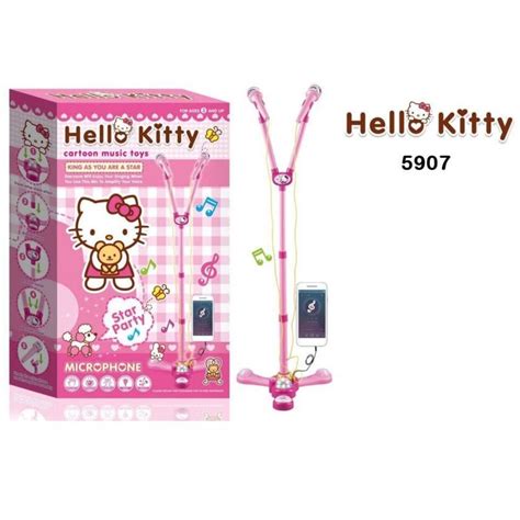 Hello KITTY MICROPHONE DOUBLE Toys Children | Shopee Singapore
