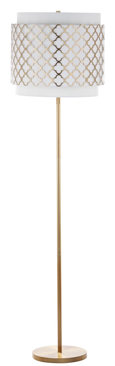 Priscilla Floor Lamp In Gold Leaf By Safavieh Michaels® Best Deals