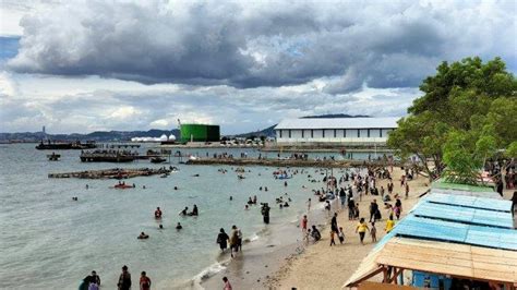 Pantai Tiska Tempat Wisata Baru Dekat Pusat Kota Bandar Lampung