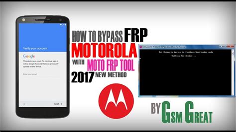 Motorola Frp Lock Bypass All Model Or Newer Patch With Moto Tool