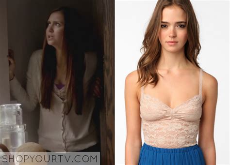 The Vampire Diaries Season 4 Episode 3 Elenas Lace Tank Top Shop