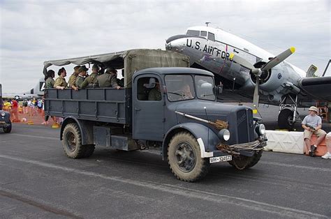 WWII German Army Troop Transport, this was the OPEL