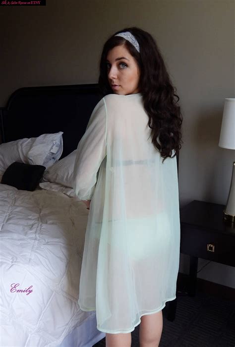 Emily TEEN LINGERIE MODEL Shoot For Silk And Satin Rescue Vintage Lingerie Store Sexy Pin Up