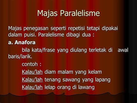 Contoh majas repetisi dan artinya 2021