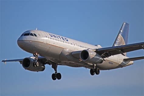 N455ua United Airlines Airbus A320 200 1 Of 99 In Fleet
