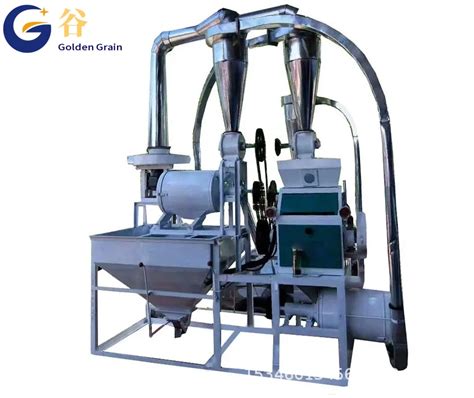 Automatic Roller Mill 5 Ton Per Day Maize Wheat Flour Mill Corn Maize