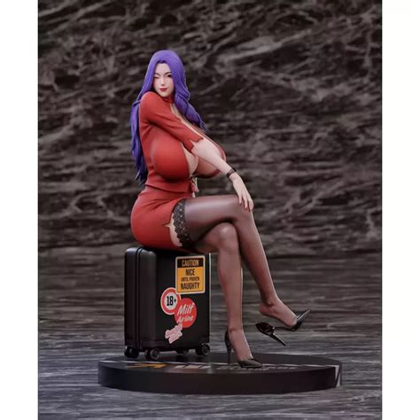 Original Character Milf Airlines Dear Mother Clara Stewardess Uniform Soda Studio