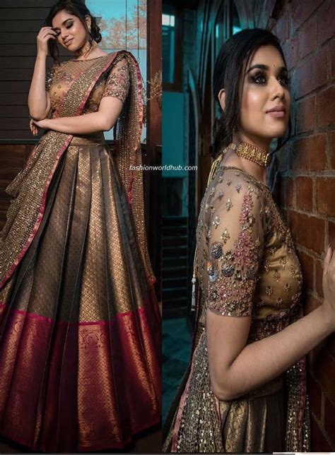 Pin By Anupama Shetty On Indian Attire Lehenga Saree Design