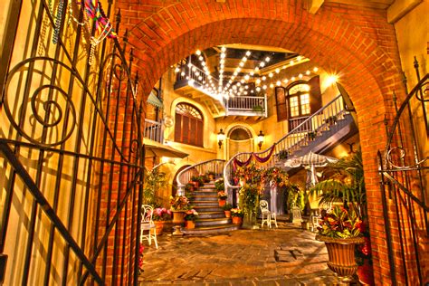 French Quarter Courtyard Hdr By Mhrc4 On Deviantart