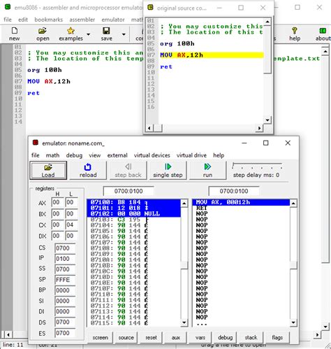 تحميل وتثبيت برنامج محاكي معالج انتل 8086 Emu8086 Bahi Tech